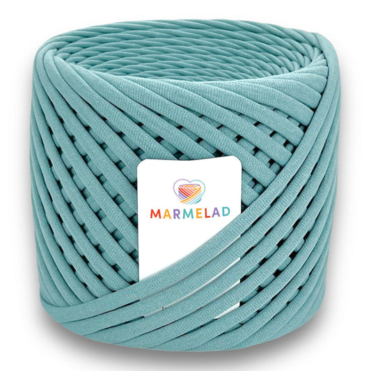 T-Shirt Yarn 8-10 mm 90 m Mint Powder color