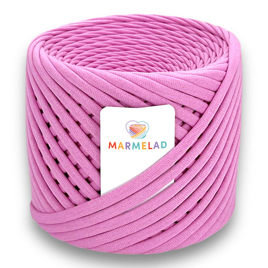 T-Shirt Yarn 7-9 mm 100 m Orchid color