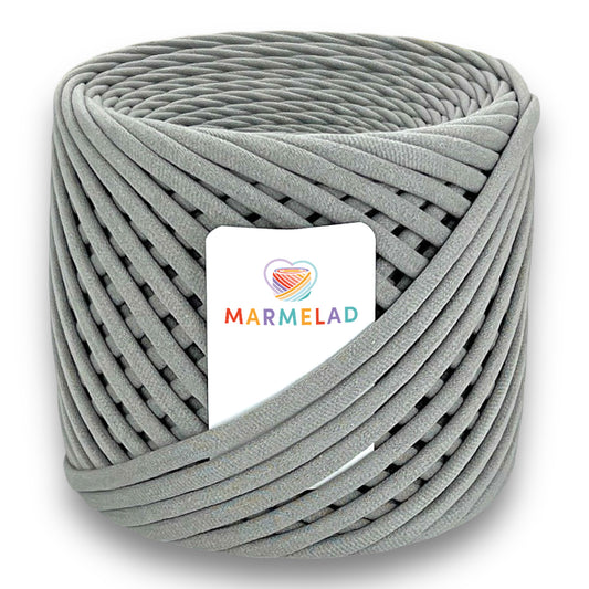 T-Shirt Yarn 7-9 mm 100 m Mouse color