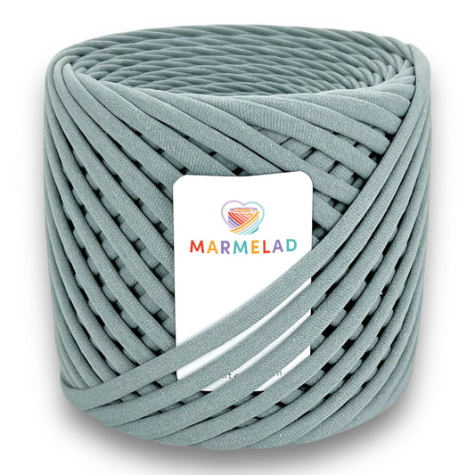 T-Shirt Yarn 8-10 mm 90 m Fog color