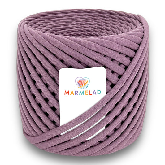 T-Shirt Yarn 7-9 mm 100 m Sugar Plum color