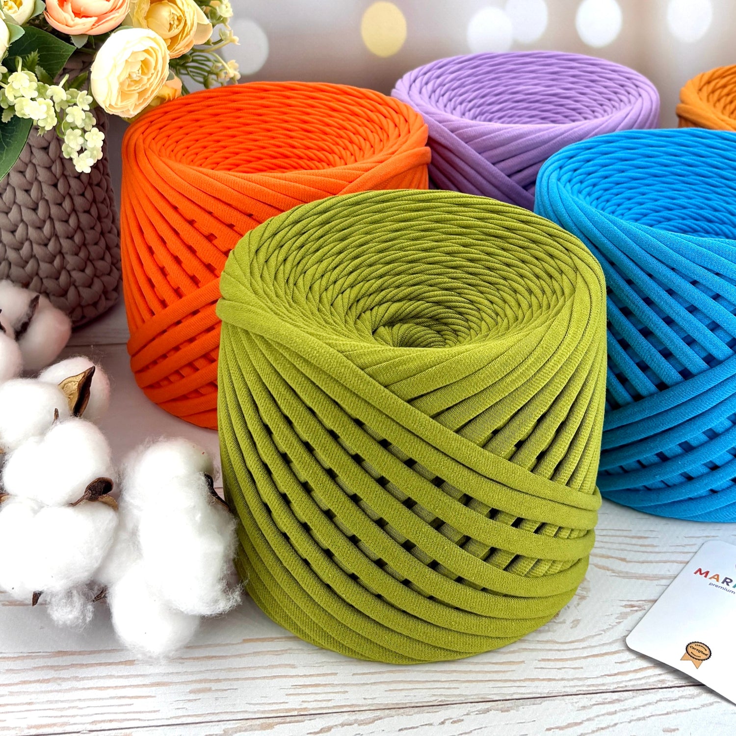 T-Shirt Yarn 7-9 mm