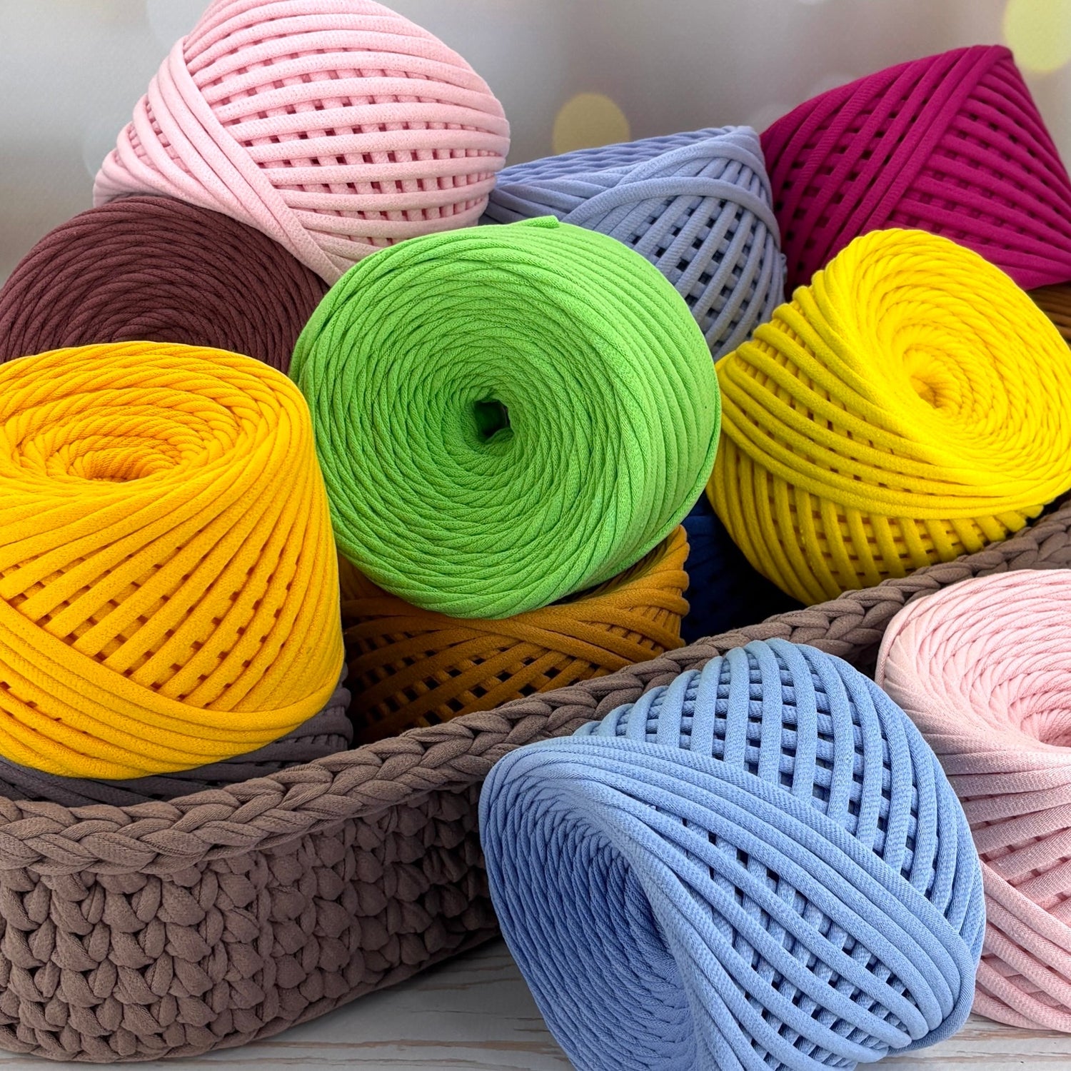 T-Shirt Yarn 5-7 mm