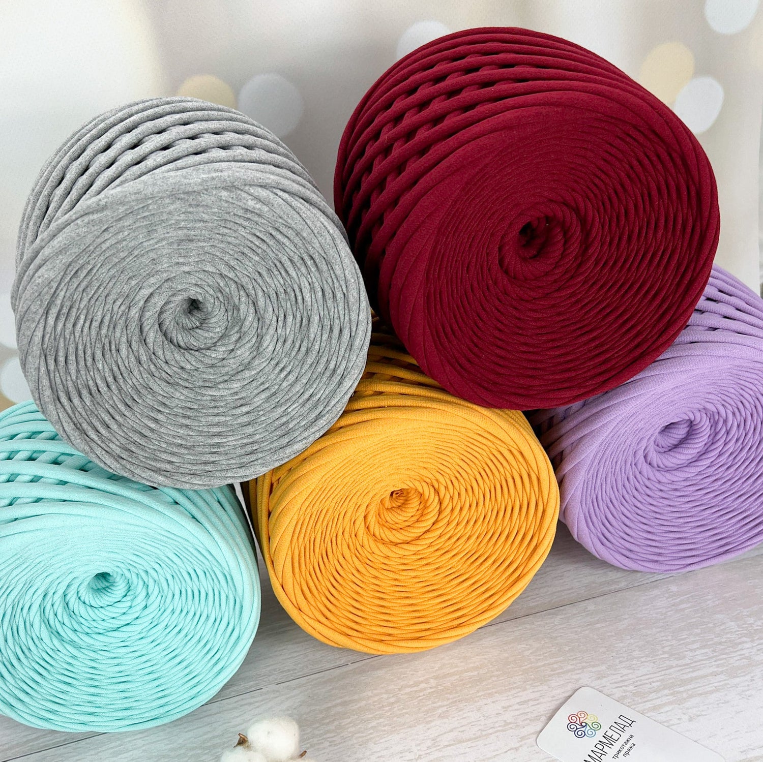 T-Shirt Yarn 8-10 mm