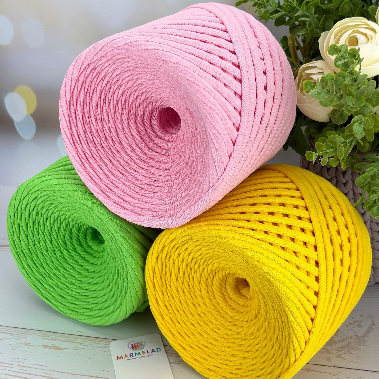 T-Shirt Yarn 9-11 mm