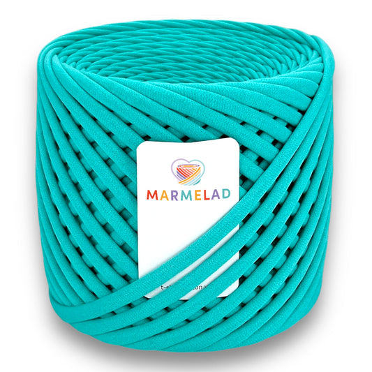 T-Shirt Yarn 8-10 mm 90 m Mint color