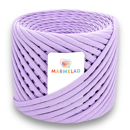T-Shirt Yarn 3-5 mm 100 m Wisteria color