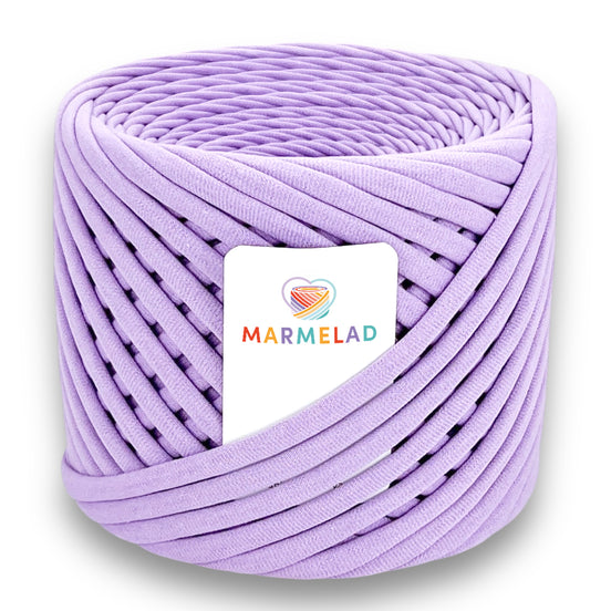 T-Shirt Yarn 5-7 mm 100 m Wisteria color