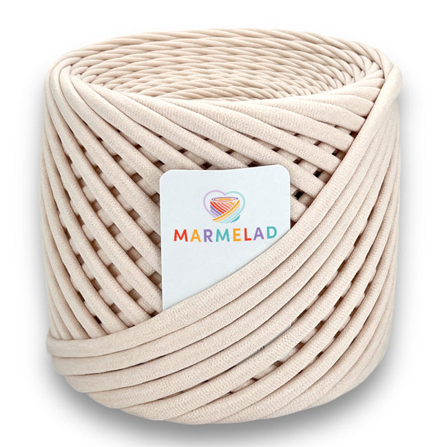 T-Shirt Yarn 9-11 mm 65 m Powder color