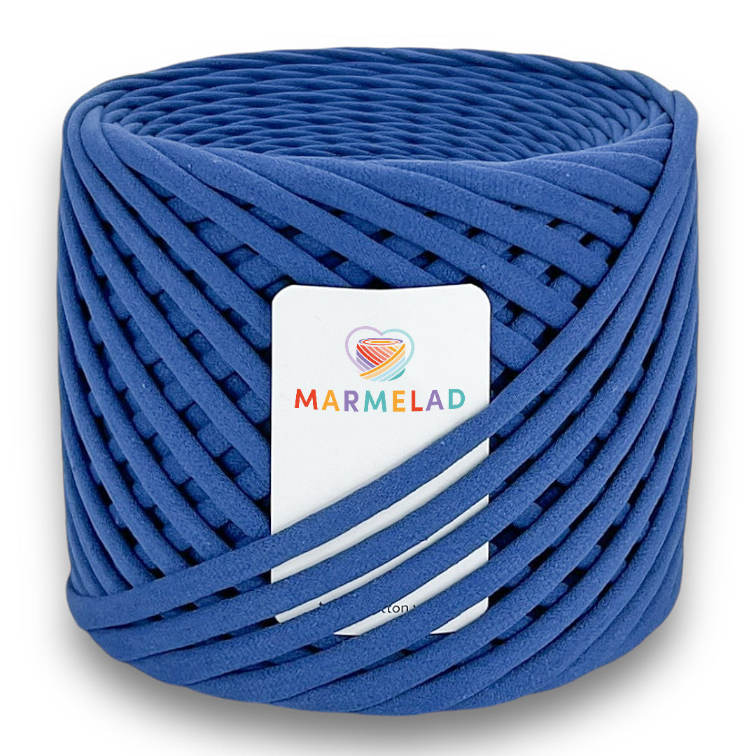 T-Shirt Yarn 7-9 mm 100 m Jeans color