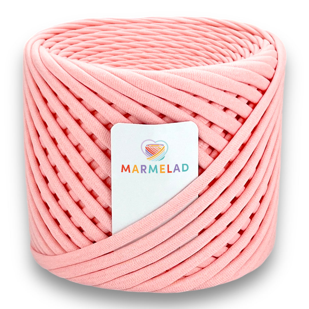 T-Shirt Yarn 5-7 mm 100 m Yogurt color