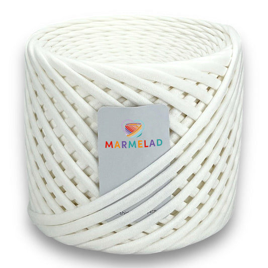 T-Shirt Yarn 3-5 mm 100 m Ice Cream color