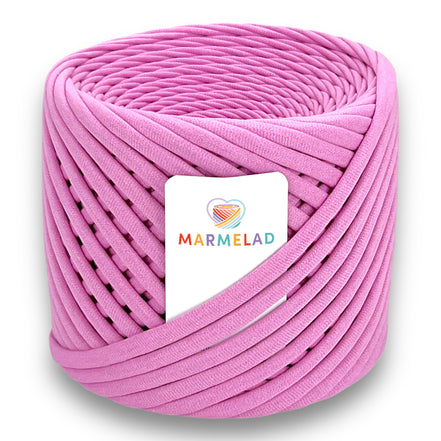 T-Shirt Yarn 5-7 mm 100 m Orchid color