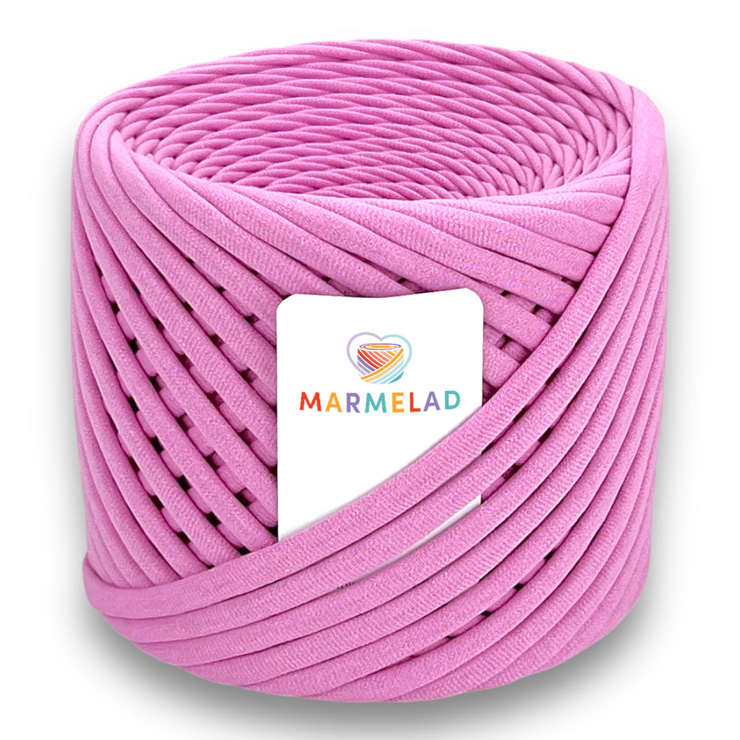 T-Shirt Yarn 9-11 mm 65 m Orchid color