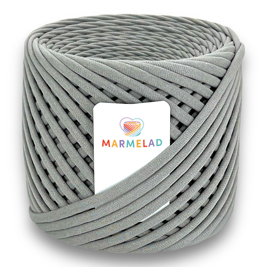 T-Shirt Yarn 7-9 mm 100 m Mouse color