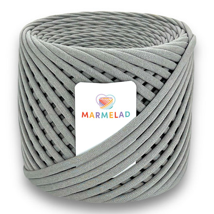 T-Shirt Yarn 7-9 mm 100 m Mouse color