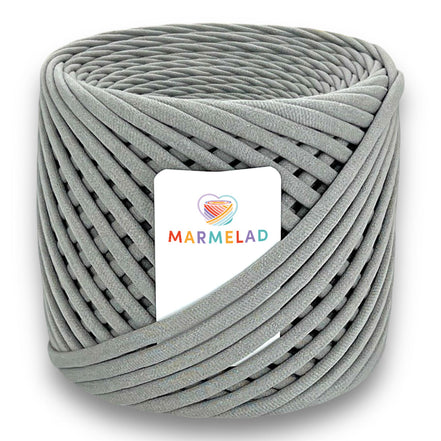 T-Shirt Yarn 8-10 mm 90 m Mouse color