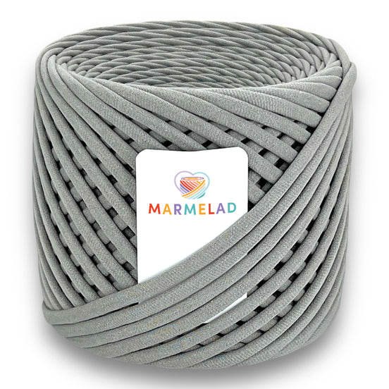 T-Shirt Yarn 5-7 mm 100 m Mouse color