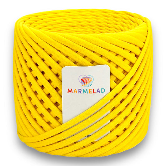 T-Shirt Yarn 8-10 mm 90 m Dandelion color