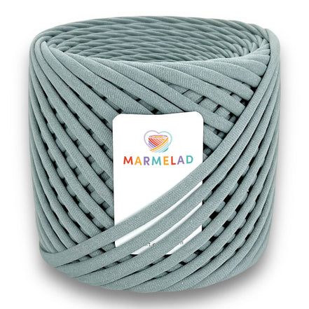 T-Shirt Yarn 3-5 mm 100 m Fog color