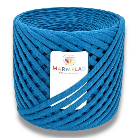 T-Shirt Yarn 5-7 mm 100 m Denim color
