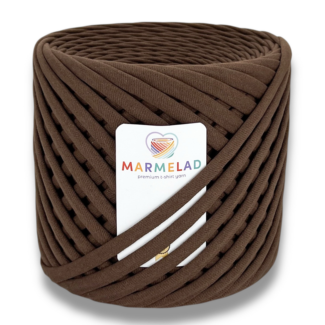 T-Shirt Yarn 3-5 mm 100 m Mustang color