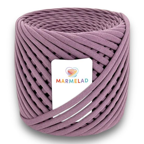 T-Shirt Yarn 5-7 mm 100 m Sugar Plum color