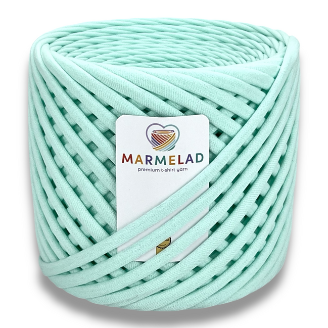 T-Shirt Yarn 5-7 mm 100 m Light Menthol color