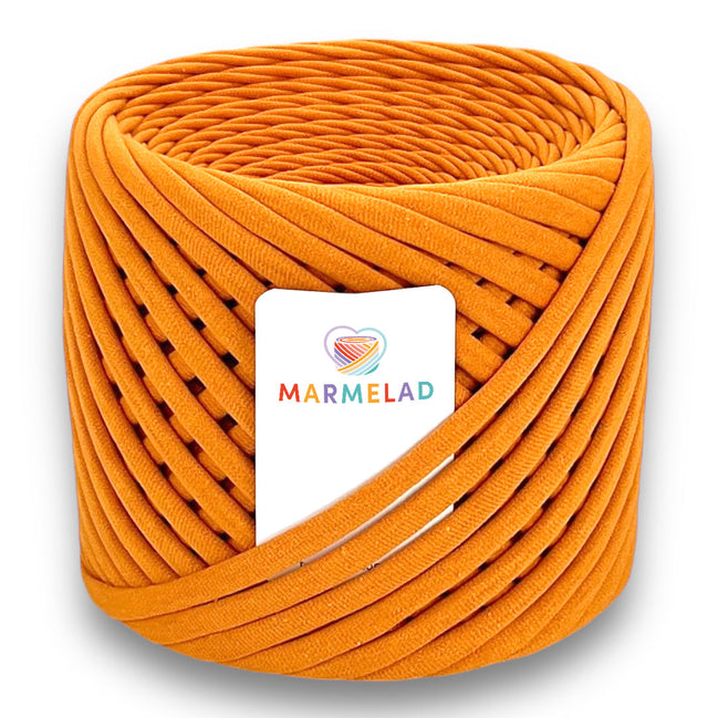 T-Shirt Yarn 8-10 mm 90 m Apricot color