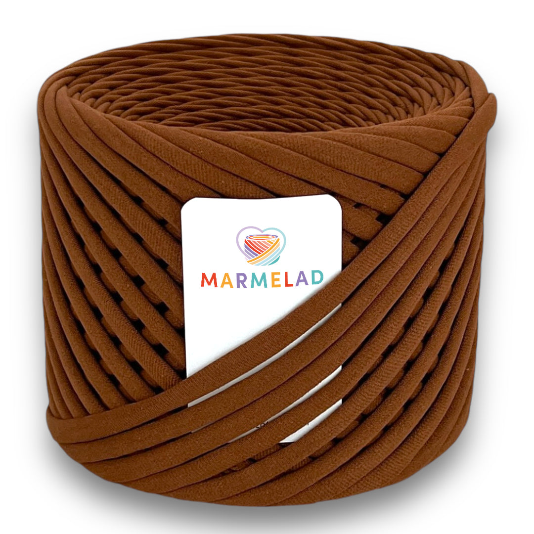 T-Shirt Yarn 8-10 mm 90 m Tiramisu color