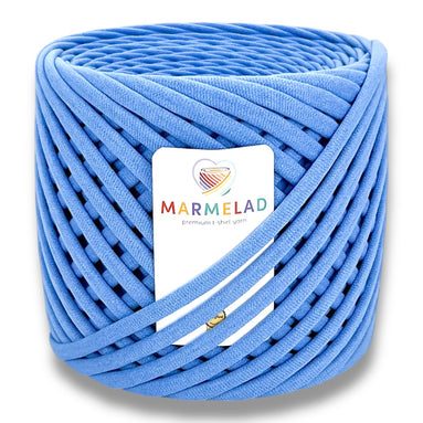 T-Shirt Yarn 3-5 mm 50 m Polaris Blue color