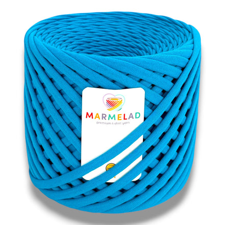 T-Shirt Yarn 7-9 mm 100 m Ocean Teal color
